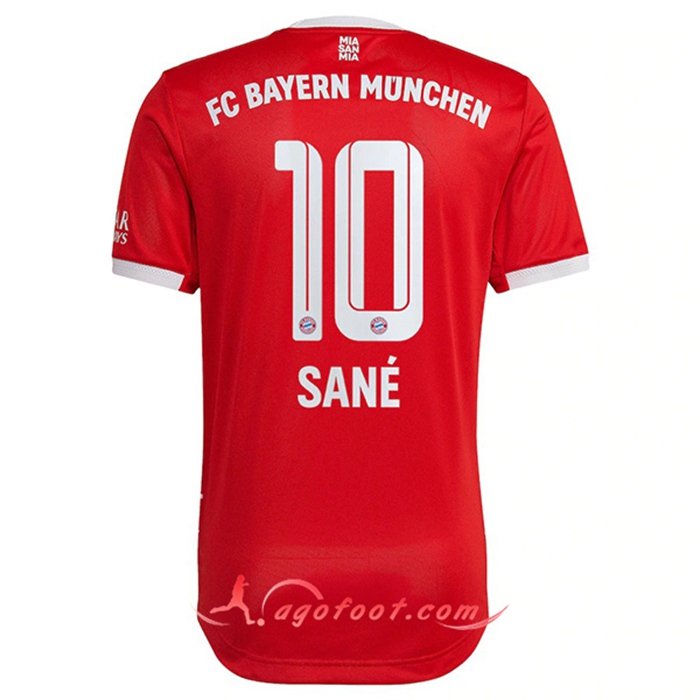 Maillot de Foot Bayern Munich (SANÉ #10) 2022/23 Domicile