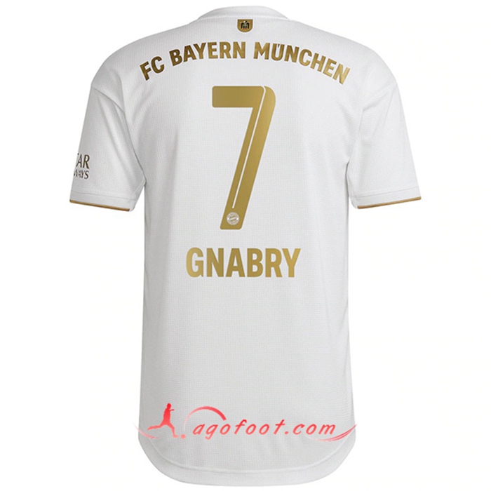 Maillot de Foot Bayern Munich (GNABRY #7) 2022/23 Exterieur