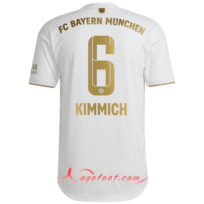 Maillot de Foot Bayern Munich (KIMMICH #6) 2022/23 Exterieur