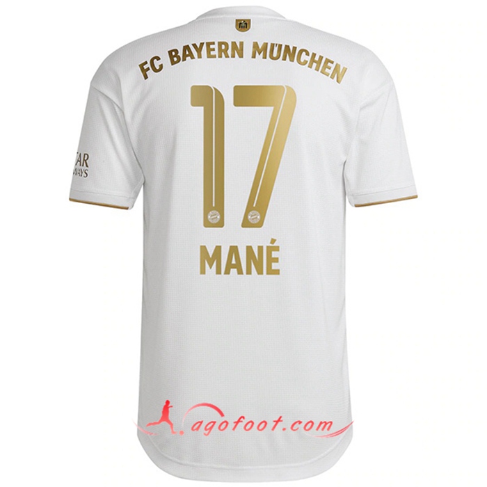Maillot de Foot Bayern Munich (MANÉ #17) 2022/23 Exterieur