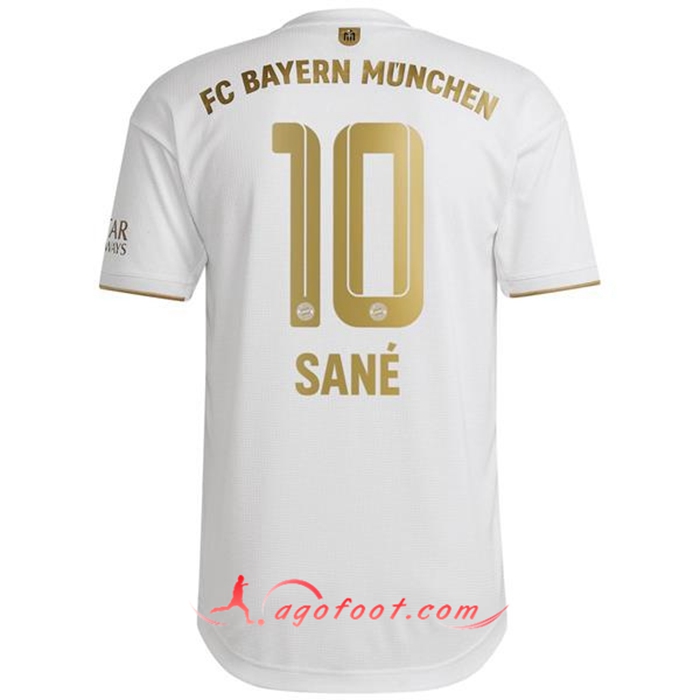 Maillot de Foot Bayern Munich (SANÉ #10) 2022/23 Exterieur