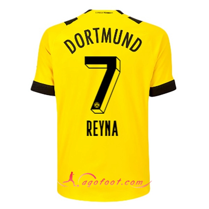 Maillot de Foot Dortmund BVB (REYNA #7) 2022/23 Domicile
