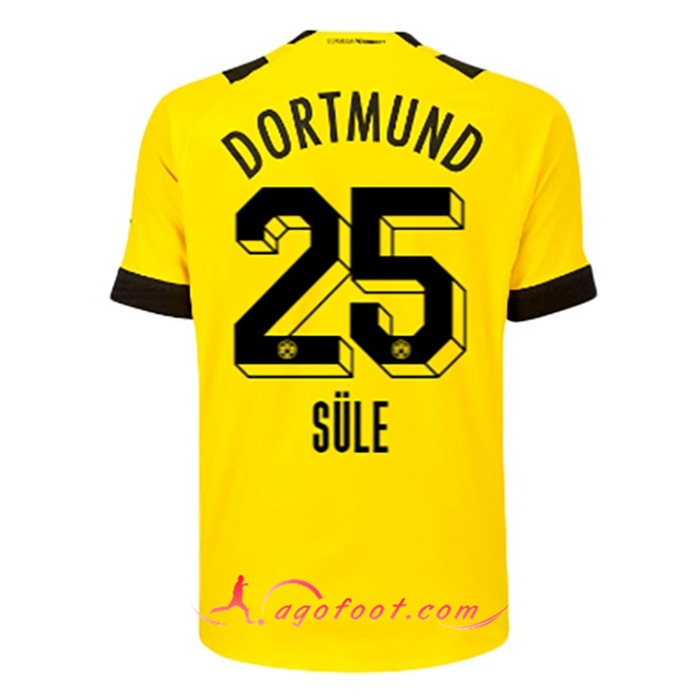 Maillot de Foot Dortmund BVB (SÜLE #25) 2022/23 Domicile