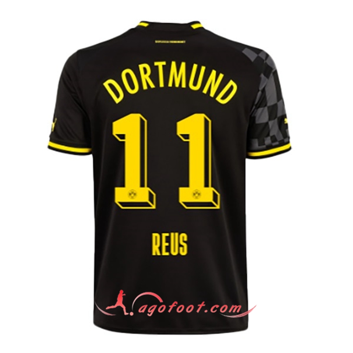 Maillot de Foot Dortmund BVB (REUS #11) 2022/23 Exterieur