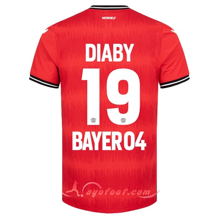 Maillot de Foot Leverkusen (DIABY #19) 2022/23 Domicile