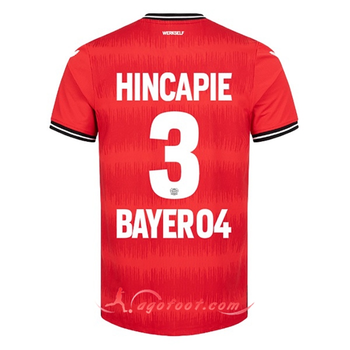 Maillot de Foot Leverkusen (HINCAPIE #3) 2022/23 Domicile
