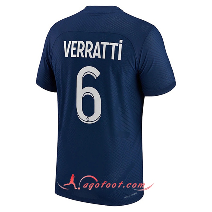 Maillot de Foot PSG (VERRATTI #6) 2022/23 Domicile