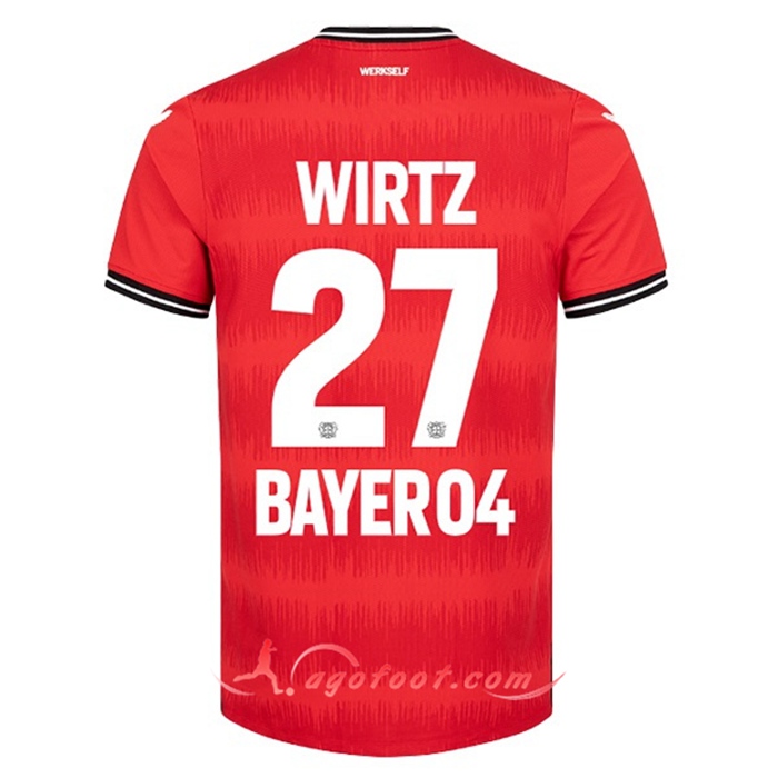Maillot de Foot Leverkusen (WIRTZ #27) 2022/23 Domicile