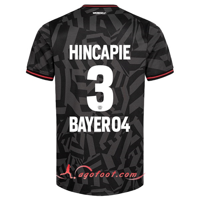 Maillot de Foot Leverkusen (HINCAPIE #3) 2022/23 Exterieur