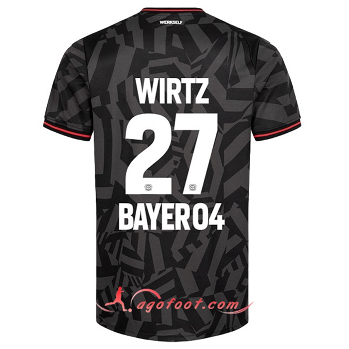 Maillot de Foot Leverkusen (WIRTZ #27) 2022/23 Exterieur