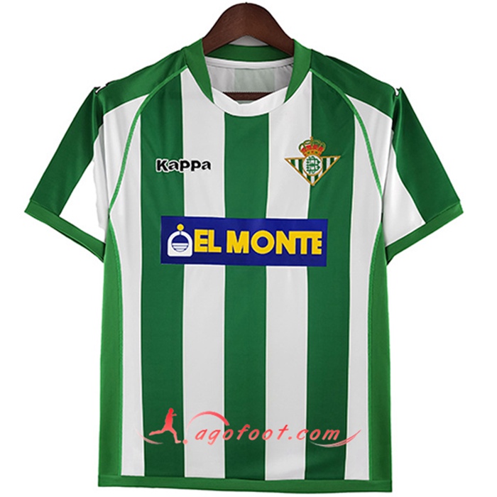 Maillot de Foot Real Betis Retro Domicile 2001/2002