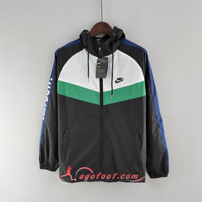 Coupe-Vent Nike Noir/Vert/Blanc 2022/2023