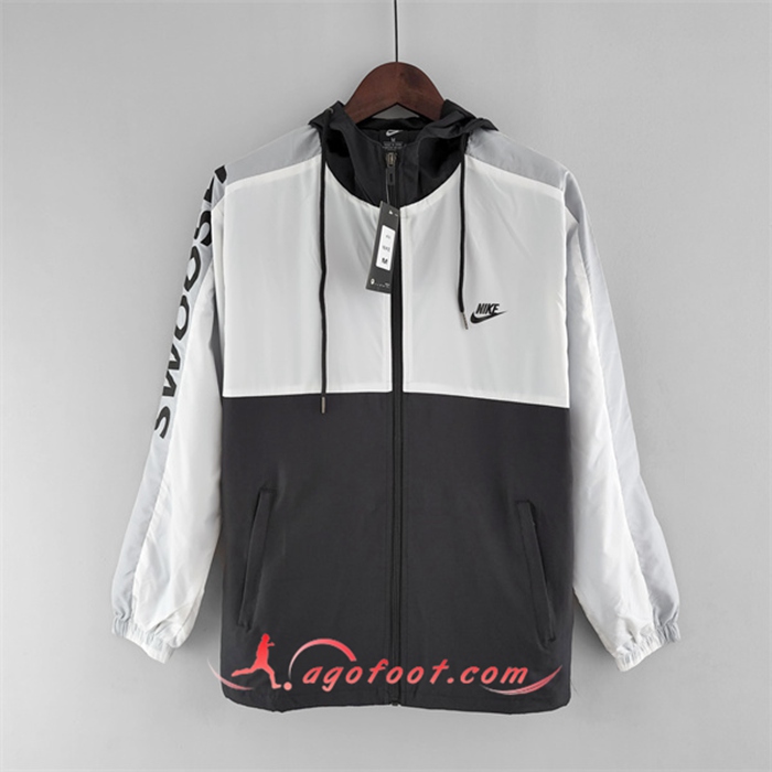 Coupe-Vent Nike Noir/Blanc 2022/2023