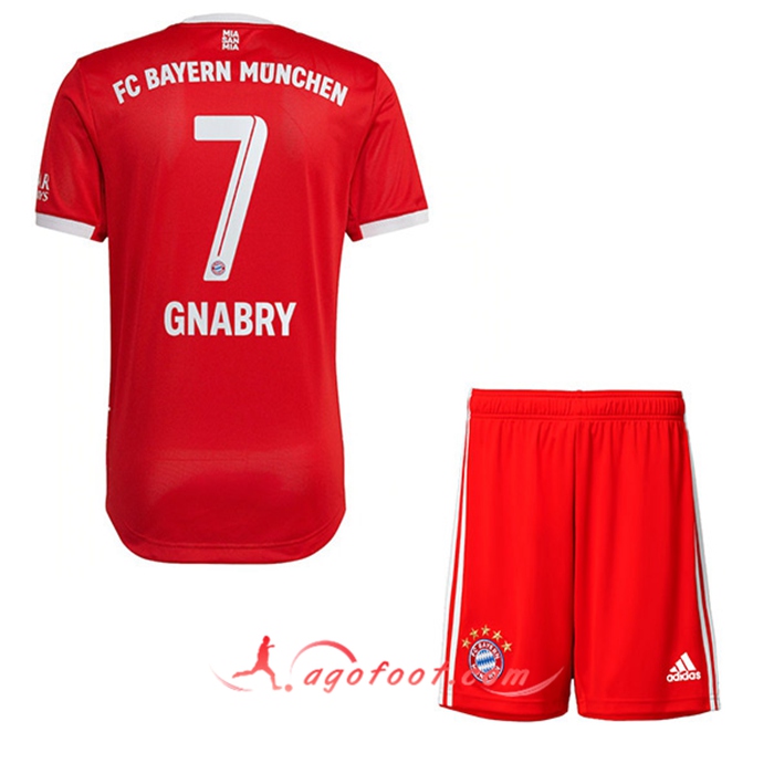 Maillot de Foot Bayern Munich (GNABRY #7) Enfants Domicile 2022/23