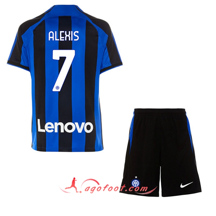 Maillot de Foot Inter Milan (ALEXIS #7) Enfants Domicile 2022/23