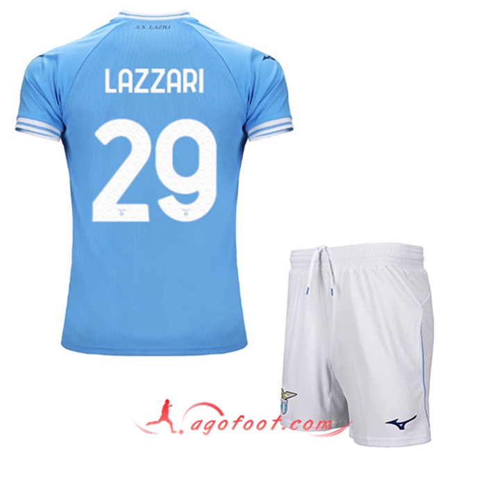Maillot de Foot SS Lazio (LAZZARI #29) Enfants Domicile 2022/23
