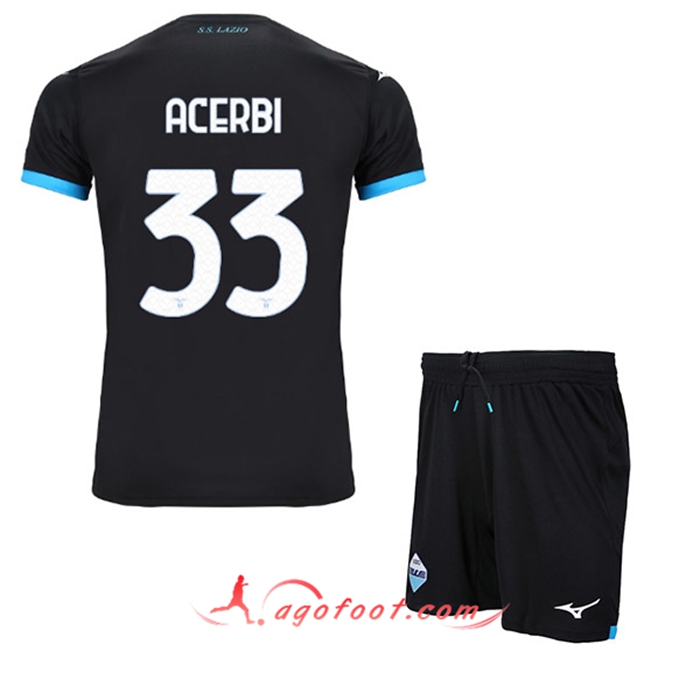 Maillot de Foot SS Lazio (ACERBI #33) Enfants Exterieur 2022/23