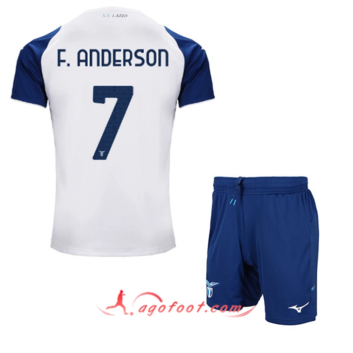 Maillot de Foot SS Lazio (F.ANDERSON #7) Enfants Third 2022/23