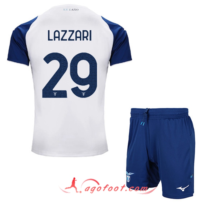 Maillot de Foot SS Lazio (LAZZARI #29) Enfants Third 2022/23