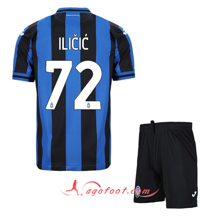 Maillot de Foot Atalanta (ILIČIĆ #72) Enfants Domicile 2022/23