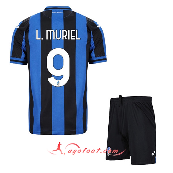 Maillot de Foot Atalanta (L.MURIEL #9) Enfants Domicile 2022/23