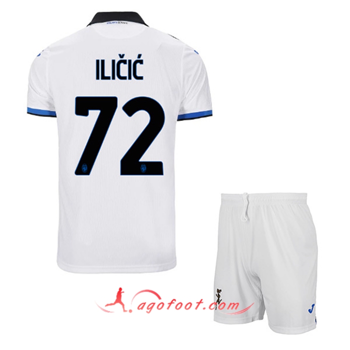 Maillot de Foot Atalanta (ILIČIĆ #72) Enfants Exterieur 2022/23