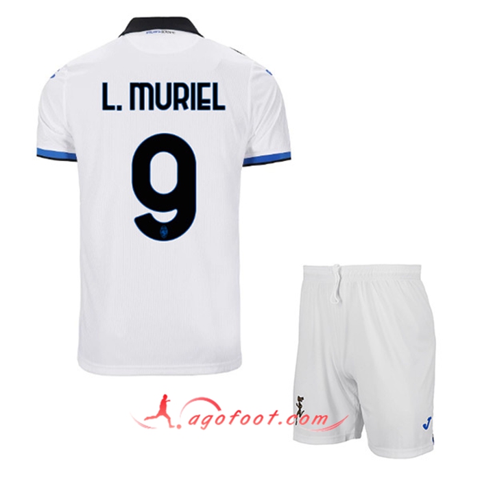 Maillot de Foot Atalanta (L.MURIEL #9) Enfants Exterieur 2022/23