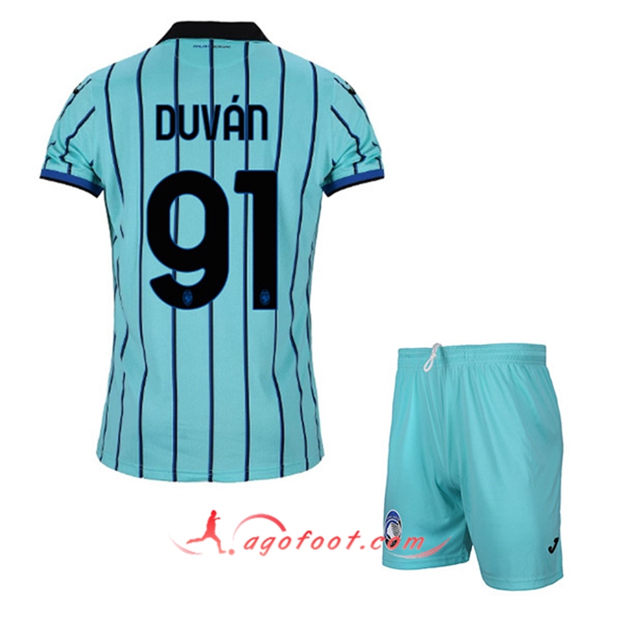 Maillot de Foot Atalanta (DUVÁN #91) Enfants Third 2022/23
