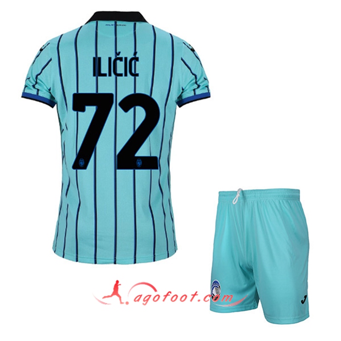 Maillot de Foot Atalanta (ILIČIĆ #72) Enfants Third 2022/23
