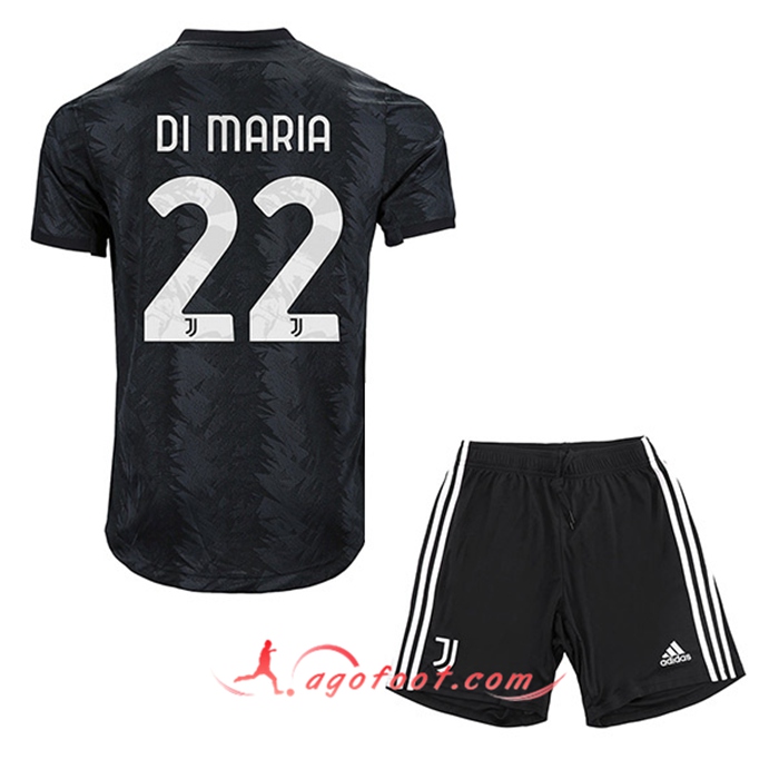 Maillot de Foot Juventus (DI MARIA #22) Enfants Exterieur 2022/23