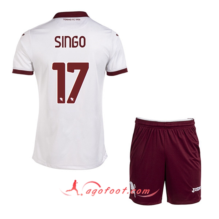 Maillot de Foot Torino (SINGO #17) Enfants Exterieur 2022/23