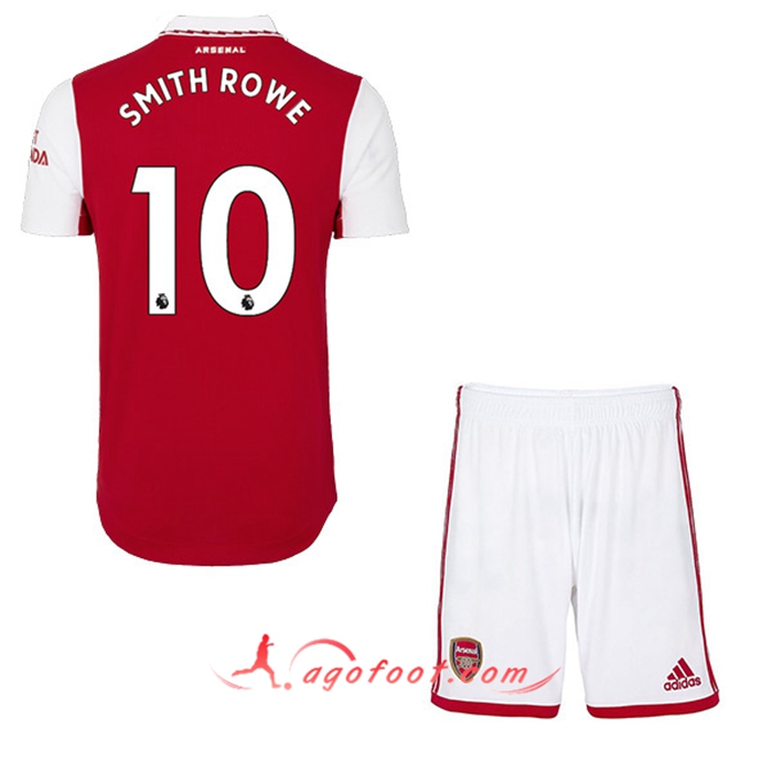 Maillot de Foot Arsenal (SMITH ROWE #10) Enfants Domicile 2022/23