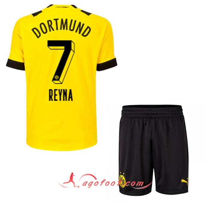 Maillot de Foot Dortmund BVB (REYNA #7) Enfants Domicile 2022/23
