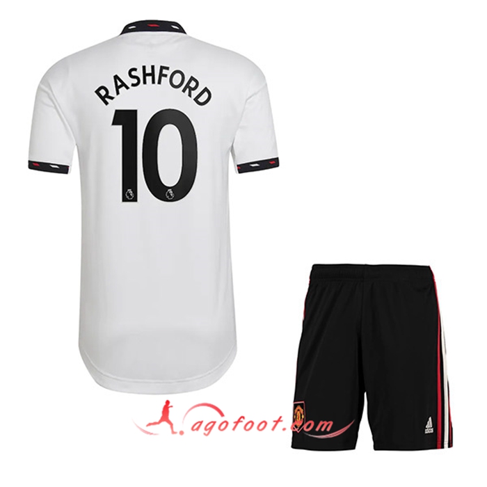 Maillot de Foot Manchester United (RASHFORD #10) Enfants Exterieur 2022/23