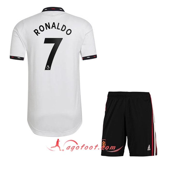 Maillot de Foot Manchester United (RONALDO #7) Enfants Exterieur 2022/23