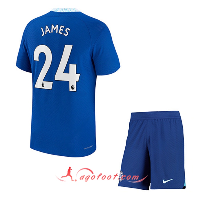 Maillot de Foot FC Chelsea (JAMES #24) Enfants Domicile 2022/23