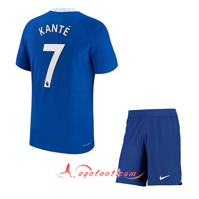 Maillot de Foot FC Chelsea (KANTÉ #7) Enfants Domicile 2022/23