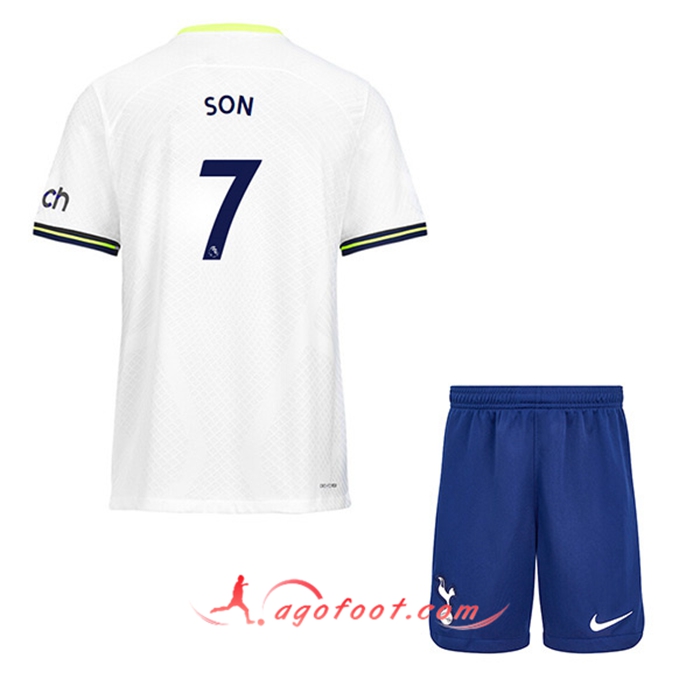Maillot de Foot Tottenham Hotspur (SON #7) Enfants Domicile 2022/23