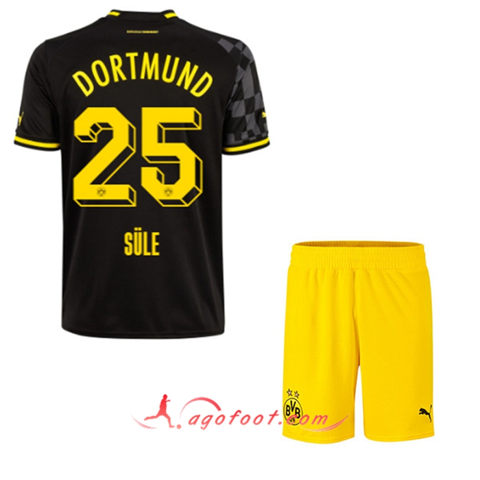 Maillot de Foot Dortmund BVB (SÜLE #25) Enfants Exterieur 2022/23