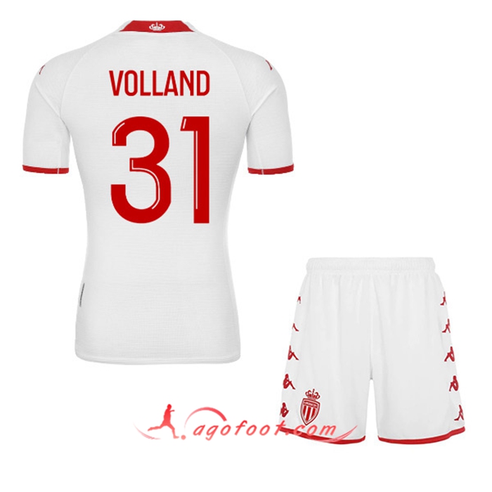 Maillot de Foot AS Monaco (VOLLAND #31) Enfants Domicile 2022/23