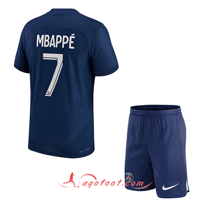 Maillot de Foot PSG (MBAPPÉ #7) Enfants Domicile 2022/23