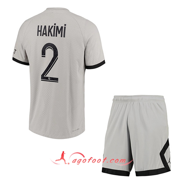 Maillot de Foot PSG (HAKIMI #2) Enfants Exterieur 2022/23