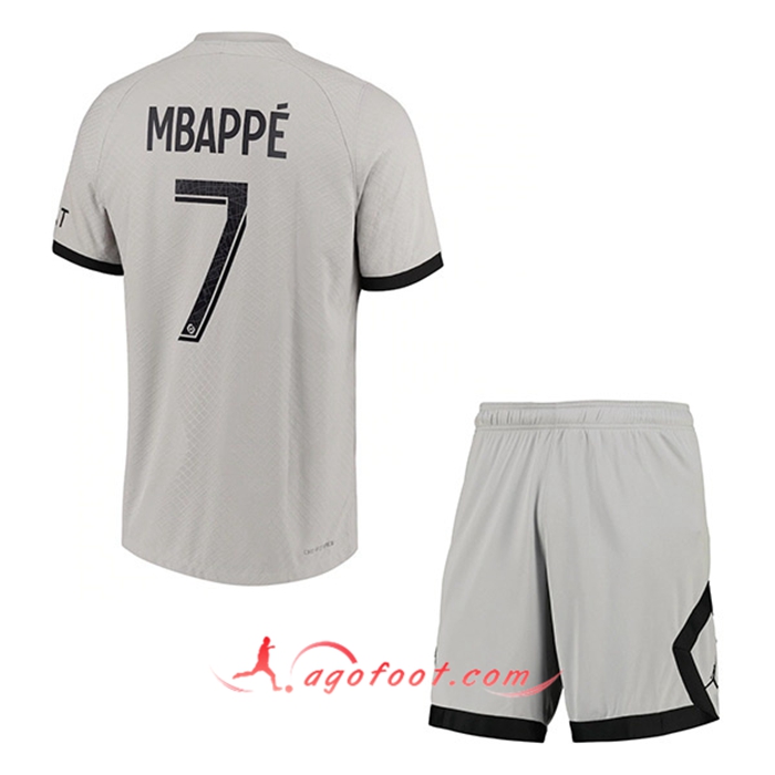 Maillot de Foot PSG (MBAPPÉ #7) Enfants Exterieur 2022/23