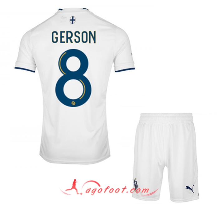 Maillot de Foot Marseille (GERSON #8) Enfants Domicile 2022/23