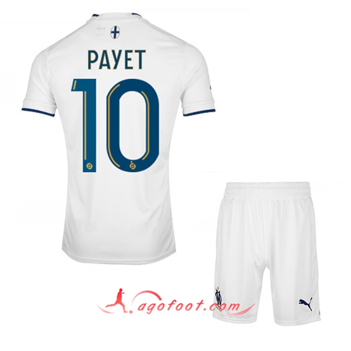 Maillot de Foot Marseille (PAYET #10) Enfants Domicile 2022/23