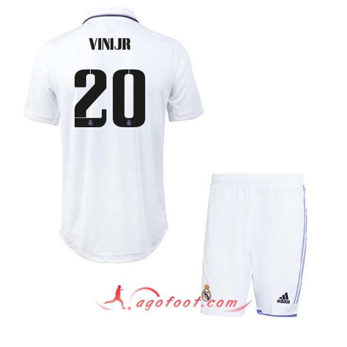 Maillot de Foot Real Madrid (VINIJR #20) Enfants Domicile 2022/23