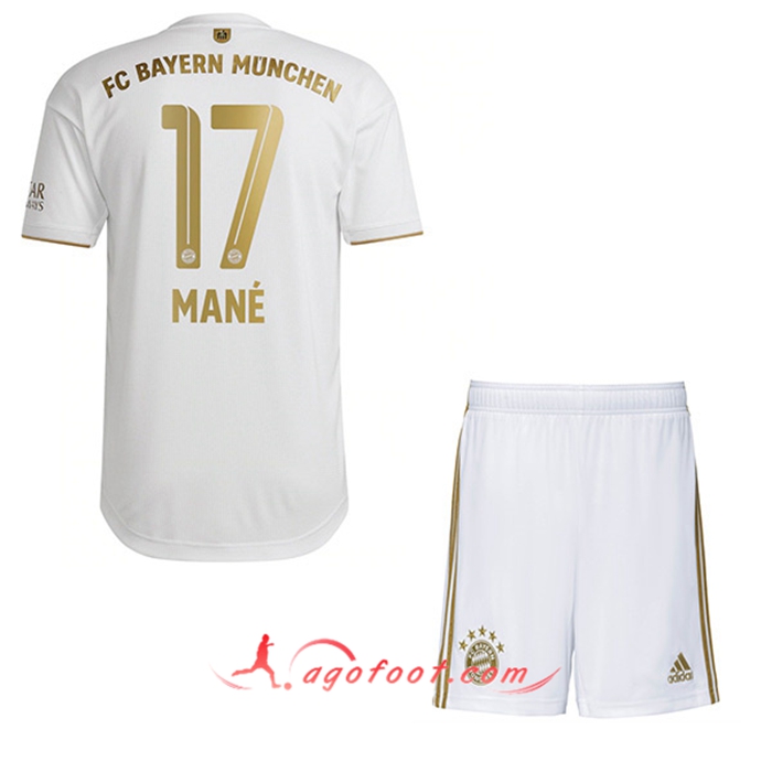Maillot de Foot Bayern Munich (MANÉ #17) Enfants Exterieur 2022/23