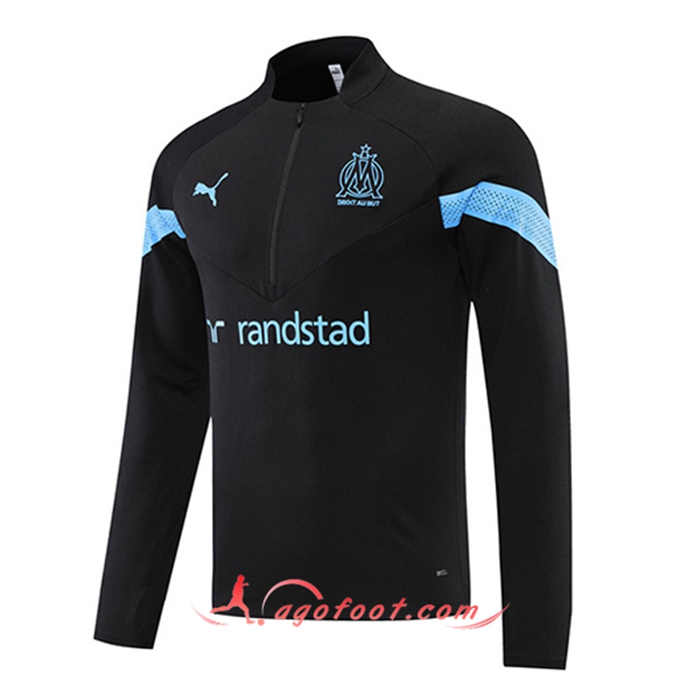 Sweatshirt Training Marseille Noir 2022/2023