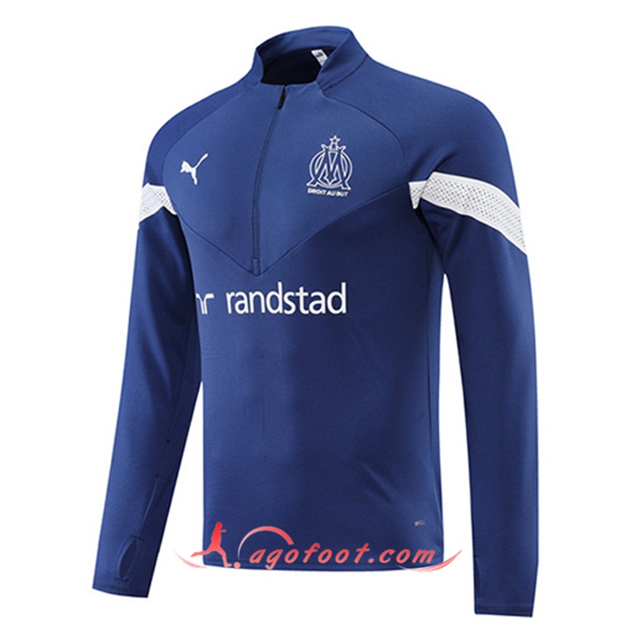 Sweatshirt Training Marseille Bleu 2022/2023