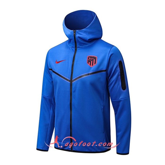 Veste A Capuche Atletico Madrid Bleu 2022/2023